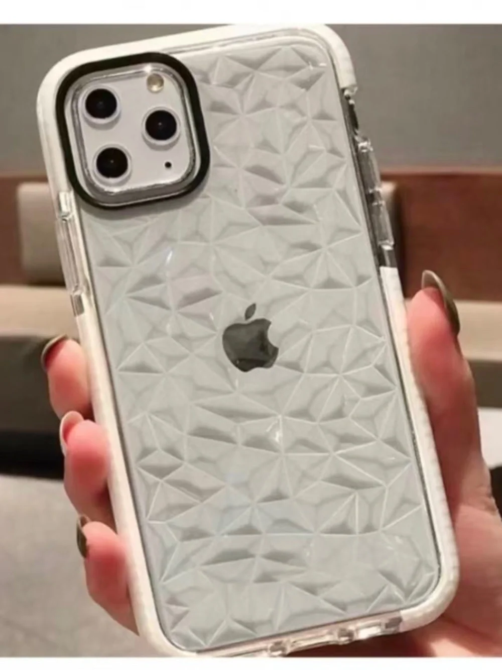 Soft Silicone Cover clear iPhone 12mini/13mini/13/13pro/13promax/7 case